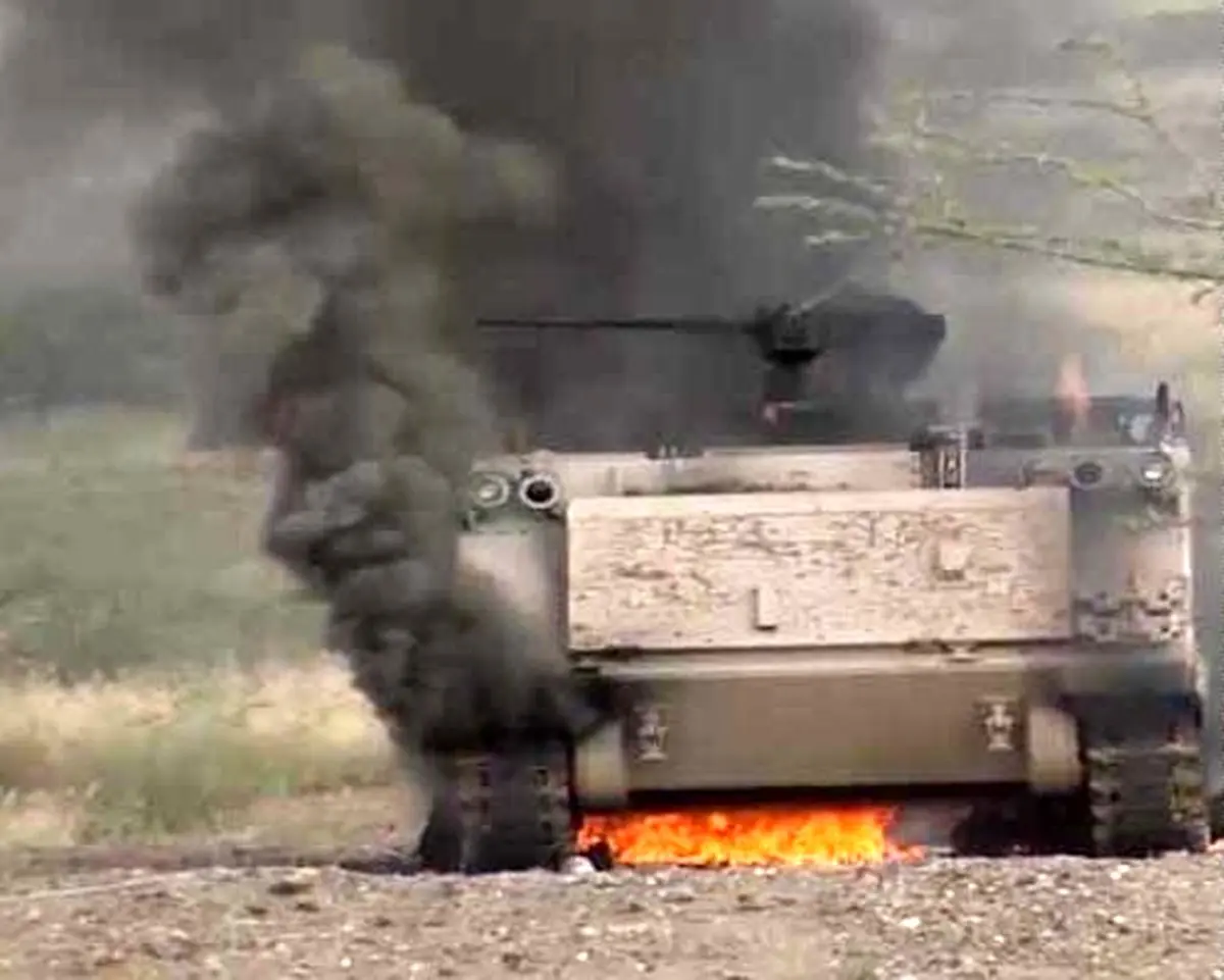 ادعای داعش مدعی بر انهدام دو تانک ترکیه در "جرابلس"