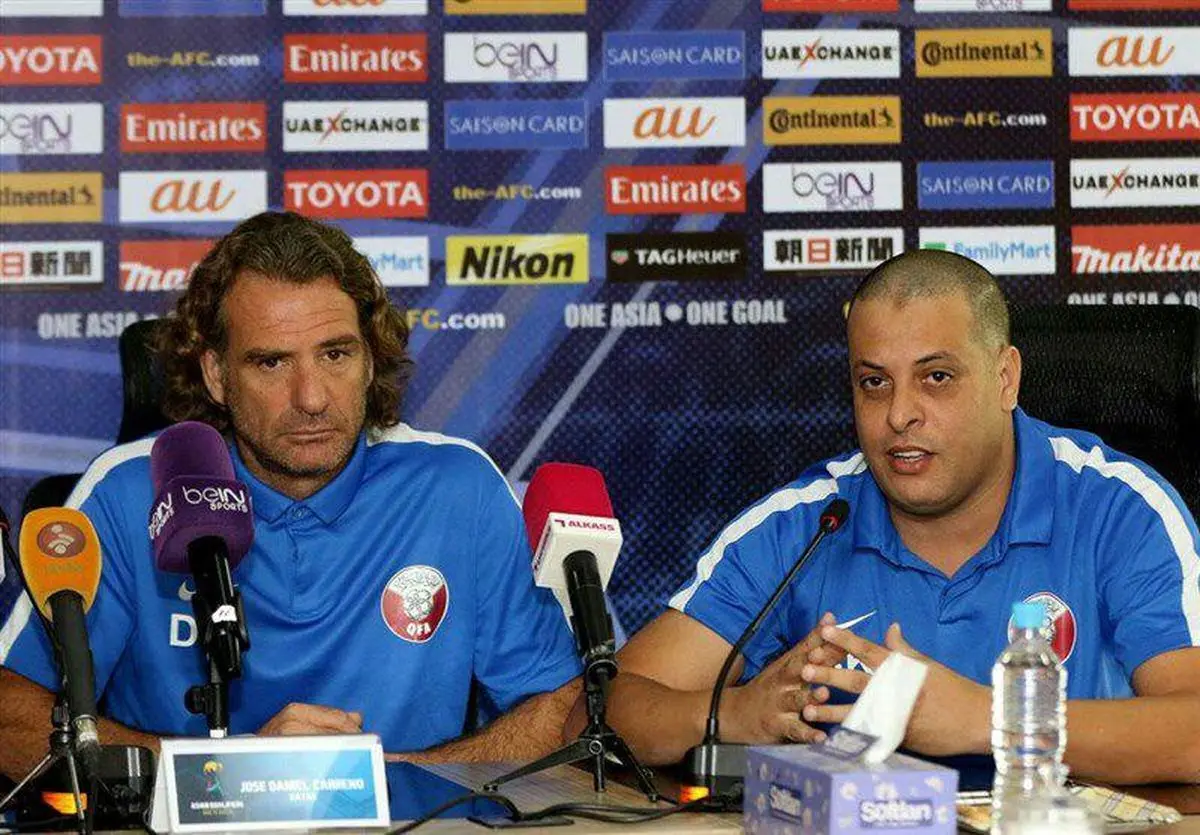 سرمربی تیم فوتبال قطر: به خاطر شکست متاسفم/ اصلا وقت‌کشی نداشتیم