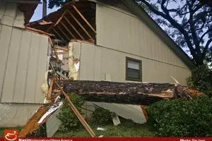 خسارات ناشی از باران شدید و طوفان در فلوریدا