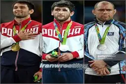 جوایز کشتی‌گیران روس بعد از المپیک