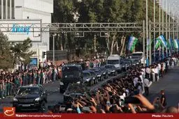 مراسم تشییع رئیس‌جمهور ازبکستان