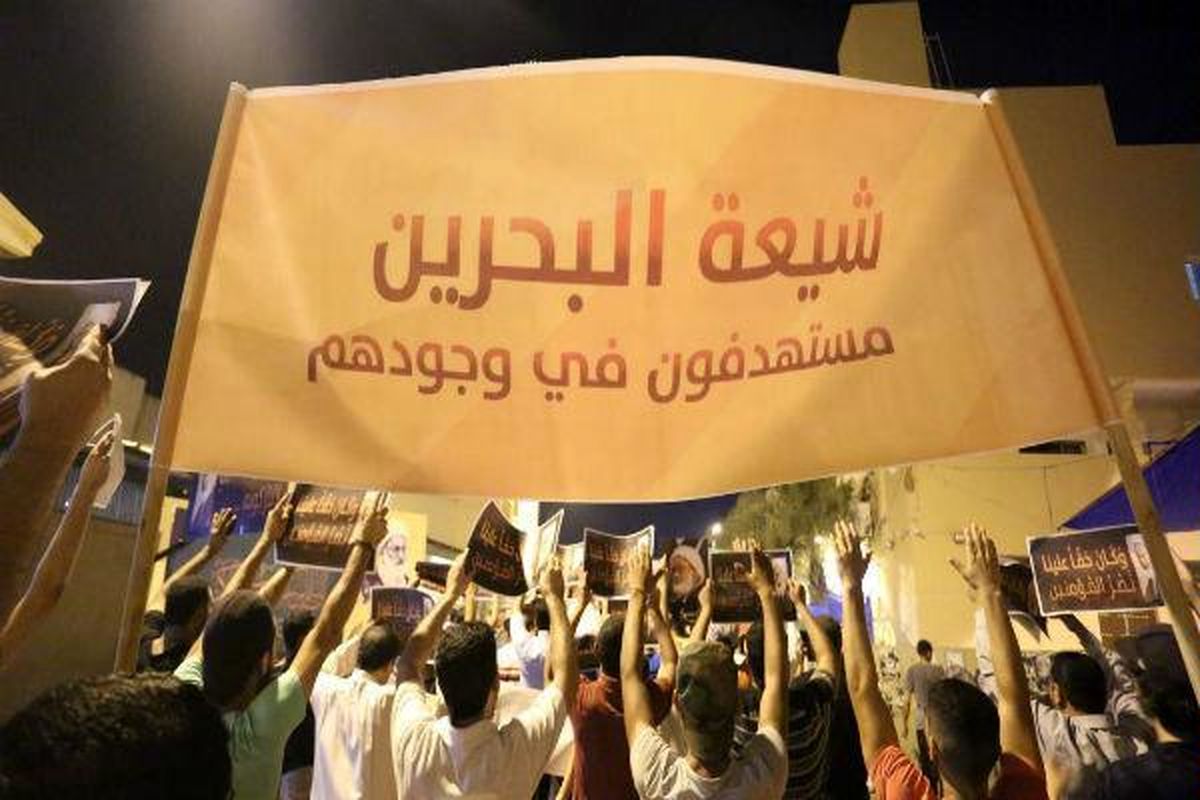 تظاهرات هزاران بحرینی در حمایت از شیخ "عیسی قاسم"