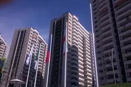 پرچم ایران در دهکده پارالمپیک برافراشته شد + عکس