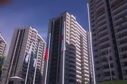 پرچم ایران در دهکده پارالمپیک برافراشته شد + عکس