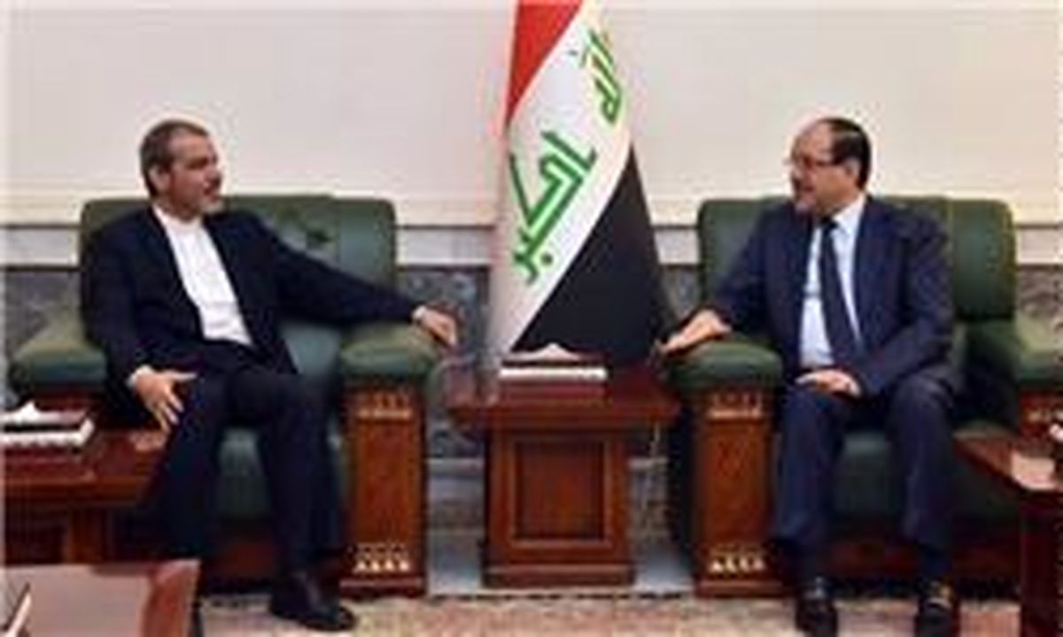 "نوری المالکی" از کمک‌های ایران به عراق در مبارزه با تروریسم قدردانی کرد