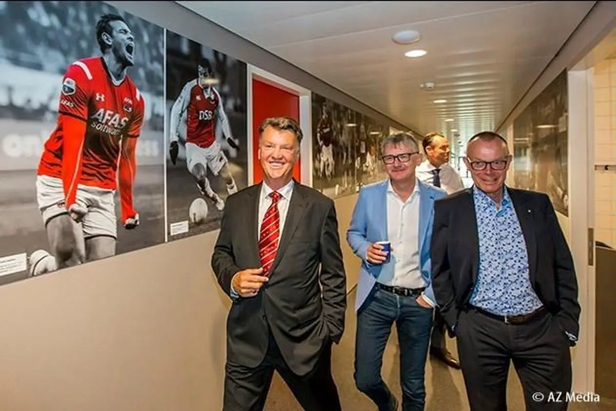 حضور فن‌خال در مراسم افتتاحیه کمپ تمرینی باشگاه آلکمار + عکس