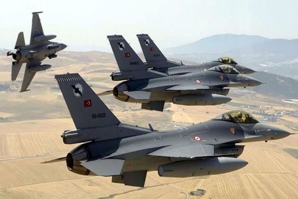 ارتش ترکیه باز هم خاک عراق را بمباران کرد