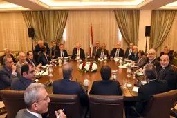 مذاکرات ملی لبنان به حالت تعلیق درآمد