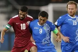 ازبکستان، قطر را برد و صدرنشین شد/ ایران موقتا صدر جدول را از دست داد