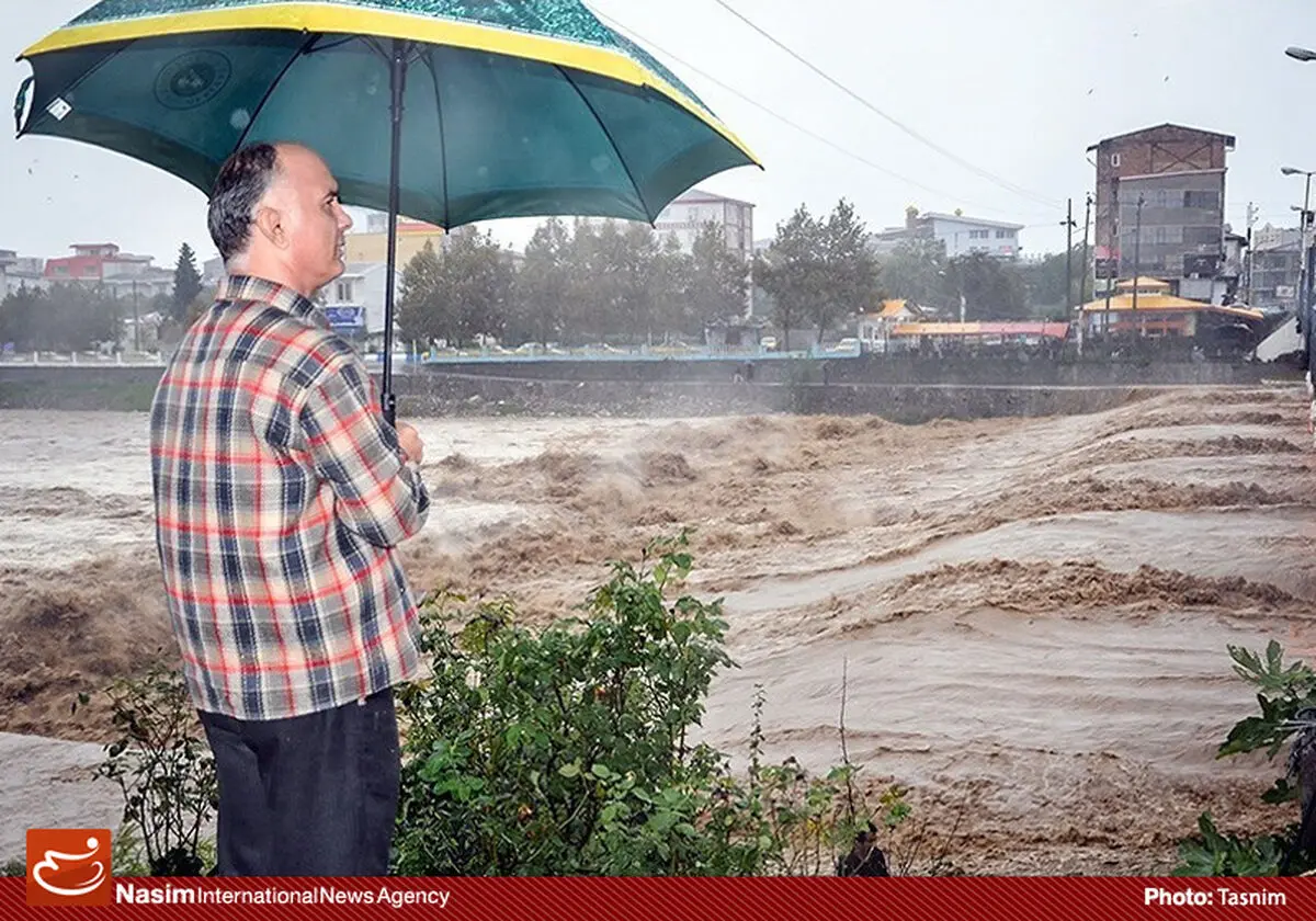 احتمال سیلاب و طغیان رودخانه‌ها در نوار شمالی