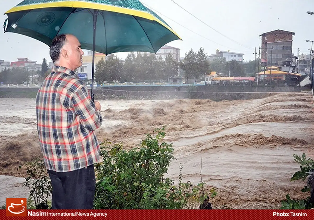 احتمال سیلاب و طغیان رودخانه‌ها در نوار شمالی