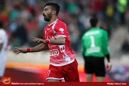 رضائیان در تمرین سرخپوشان حاضر شد