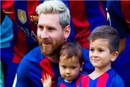پسر مسی رسما به تیم نونهالان بارسلونا پیوست
