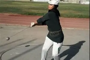 رکورد پرتاب چکش بانوان ایران شکست