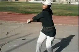 رکورد پرتاب چکش بانوان ایران شکست