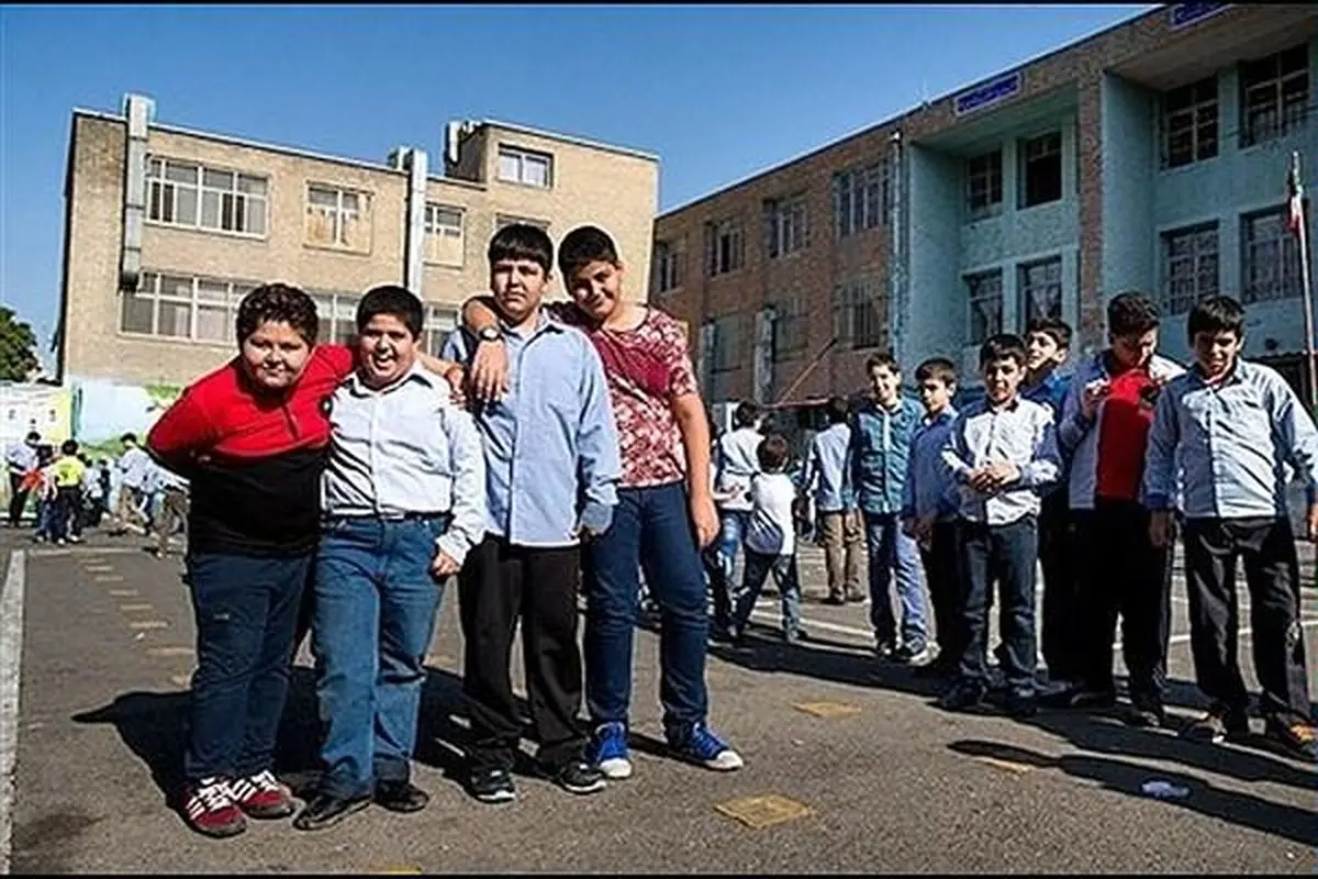 چاقی و اضافه وزن ۲۱ درصد از دانش آموزان