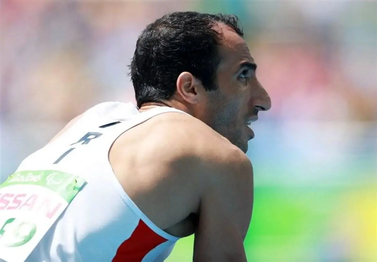 احمد اجاقلو در دوی صد متر پنجم شد و از صعود بازماند