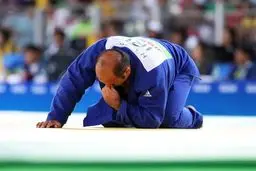 پیروزی نماینده جودوی ۱۰۰+ کیلوگرم ایران در شانس مجدد و راهیابی برای کسب مدال برنز