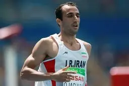 اجاقلو در فینال دوی ۱۰۰ متر پارالمپیک