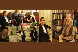 سه بازیگر پیشکسوت میزبان رییس سازمان سینمایی شدند