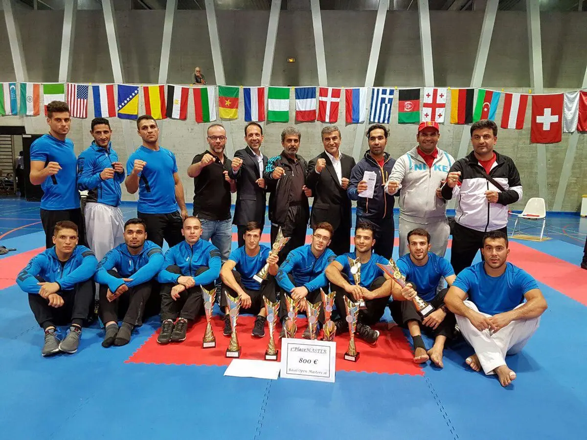 درخشش کاراته‌کاهای ایرانی در سوئیس