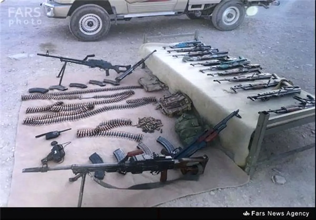 انهدام تیم تروریستی وابسته به آل سعود در سراوان/ هلاکت ۴ نفر از تروریست‌ها + تصاویر