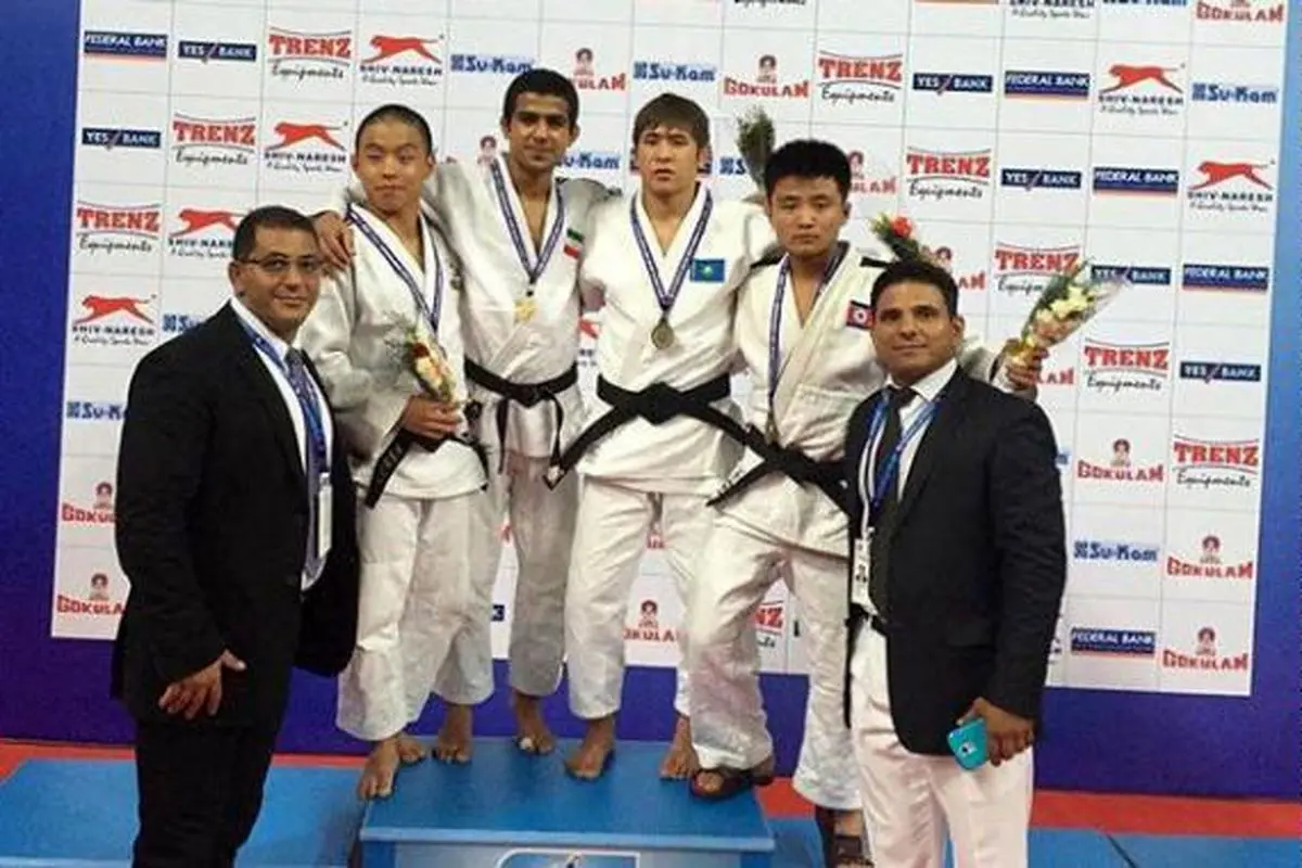 کسب مقام سومی آسیا توسط جودوکاران جوان ایران