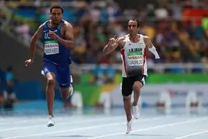 اجاقلو در فینال ۱۰۰ متر هشتم شد