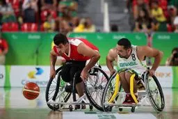 شکست تیم بسکتبال با ویلچر ایران مقابل برزیل