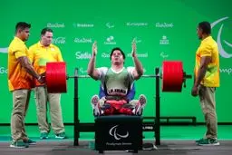 دومین طلا برای کاروان ایران/ مجید فرزین ۳ بار رکورد جهان و پارالمپیک را شکست/ ایران در رتبه ۲۱+عکس