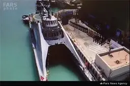 الحاق نخستین شناور تندرو برد بلند به سپاه/ این شناور قابلیت حمل بالگرد و دریانوردی در امواج خروشان را داراست