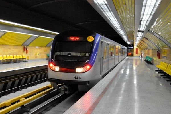 افتتاح صدو چهارمین ایستگاه متروی تهران به نام "شهید قدوسی"