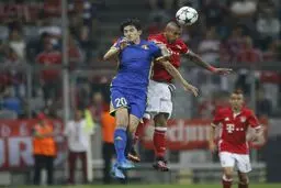 آزمون و یارانش مقابل بایرن‌مونیخ گلباران شدند