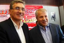 دیدار و گفتگوی پروین با برانکو بعد از تمرین سرخپوشان