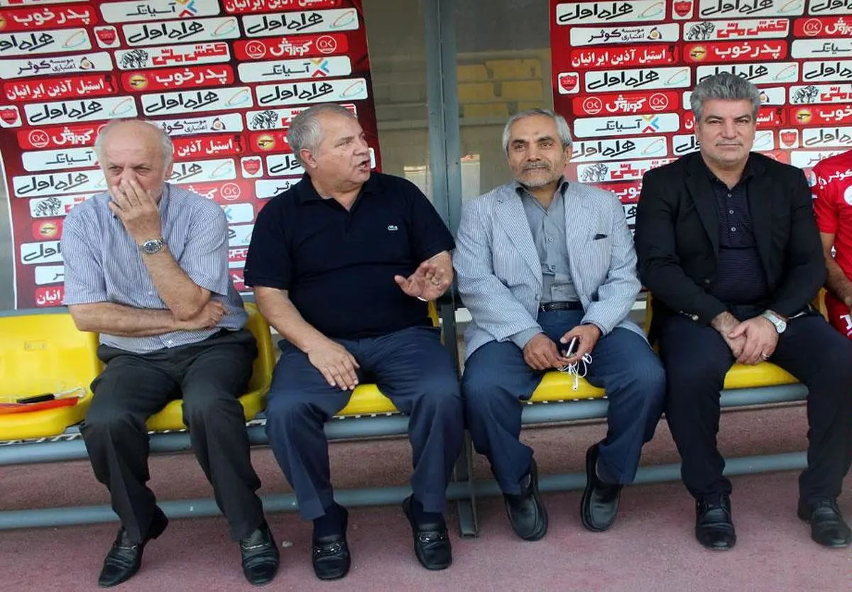 پروین به تمرین پرسپولیس رفت