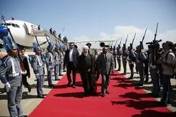 روحانی وارد ونزوئلا شد