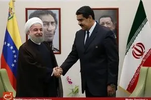 روحانی با رئیس‌جمهور ونزوئلا دیدار کرد