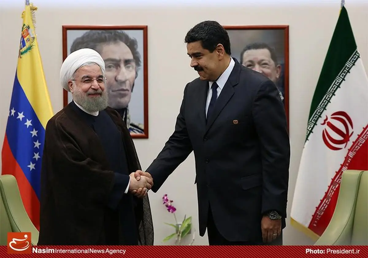 روحانی با رئیس‌جمهور ونزوئلا دیدار کرد