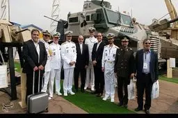 بازدید دریادار سیاری از نمایشگاه تجهیزات هوایی آفریقای جنوبی + تصاویر