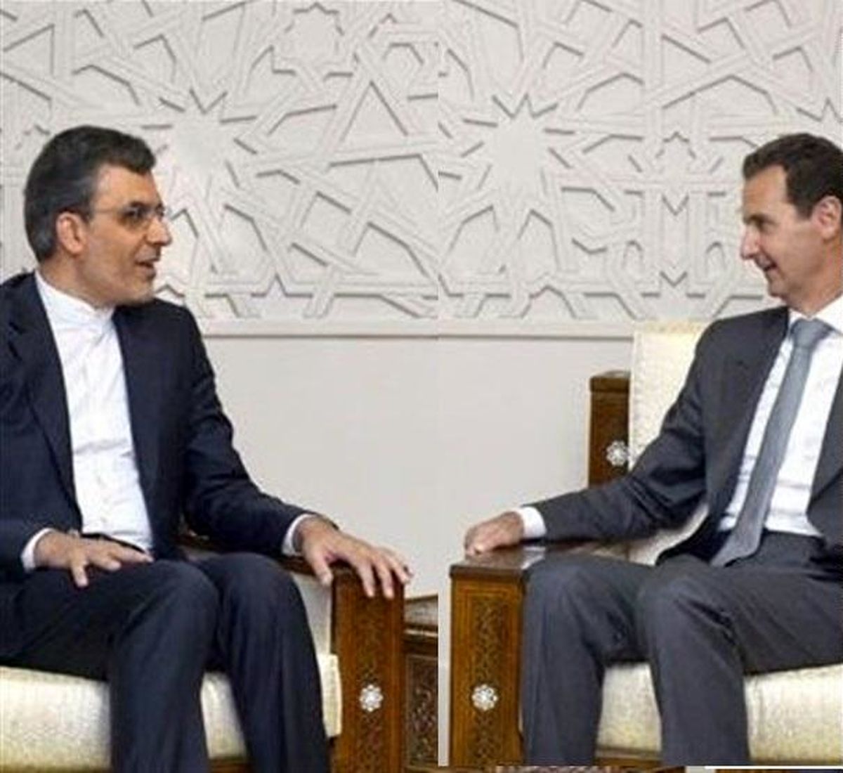 دیدار معاون ظریف با بشار اسد/ رایزنی درباره آخرین تحولات سوریه