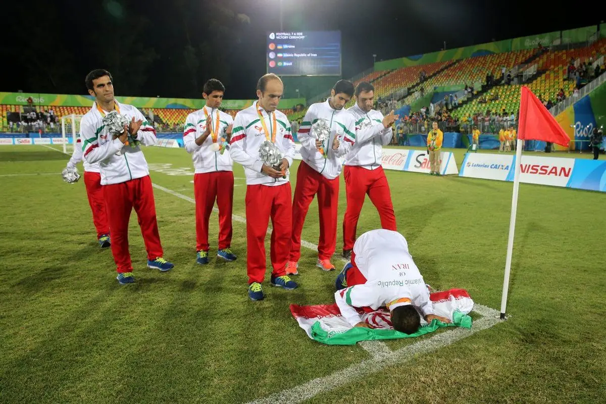 پیام تبریک فدراسیون فوتبال به تیم فوتبال هفت نفره ایران