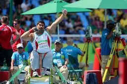 مدال برنز احسانی‌شکیب در پرتاب وزنه پارالمپیک