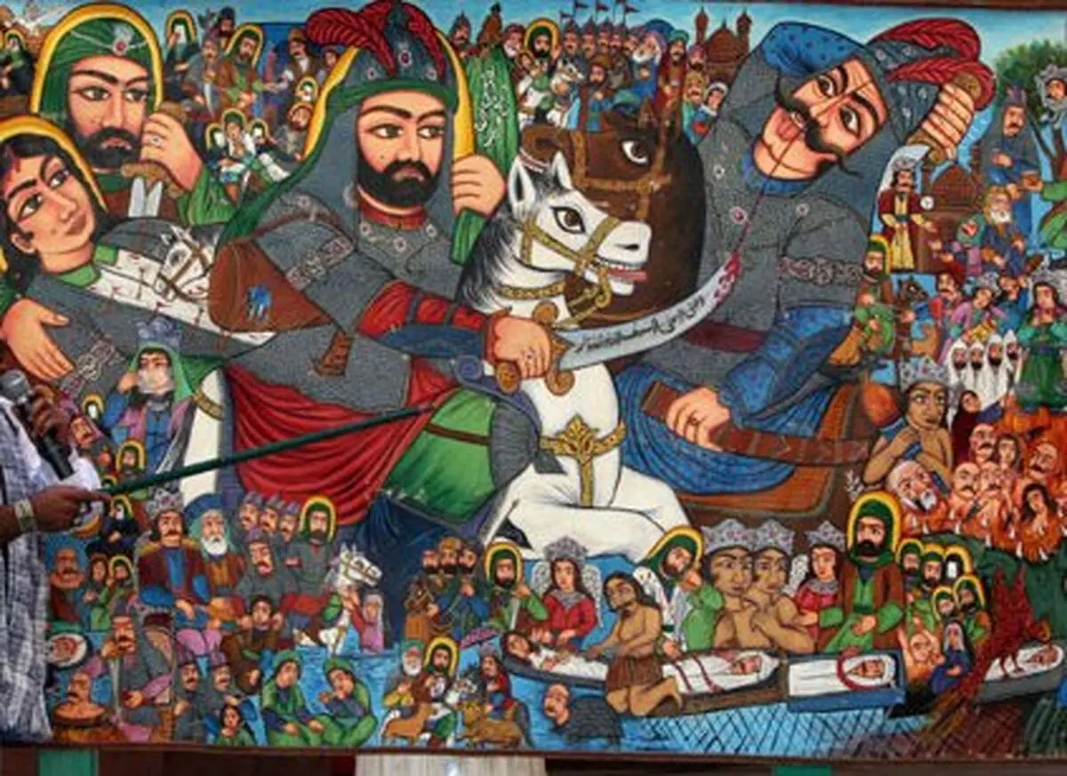 بزرگداشت مرشد میرزاعلی در جشنواره پرده‌خوانی "غدیر"