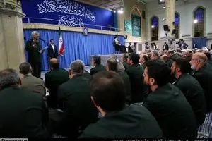 فرماندهان سپاه با رهبر انقلاب دیدار کردند + تصاویر