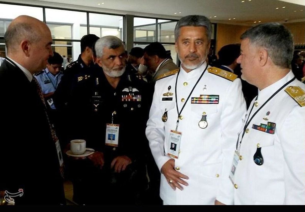 دریادار سیاری با معاون فرمانده نیروی هوایی ارتش پاکستان دیدار کرد + تصاویر