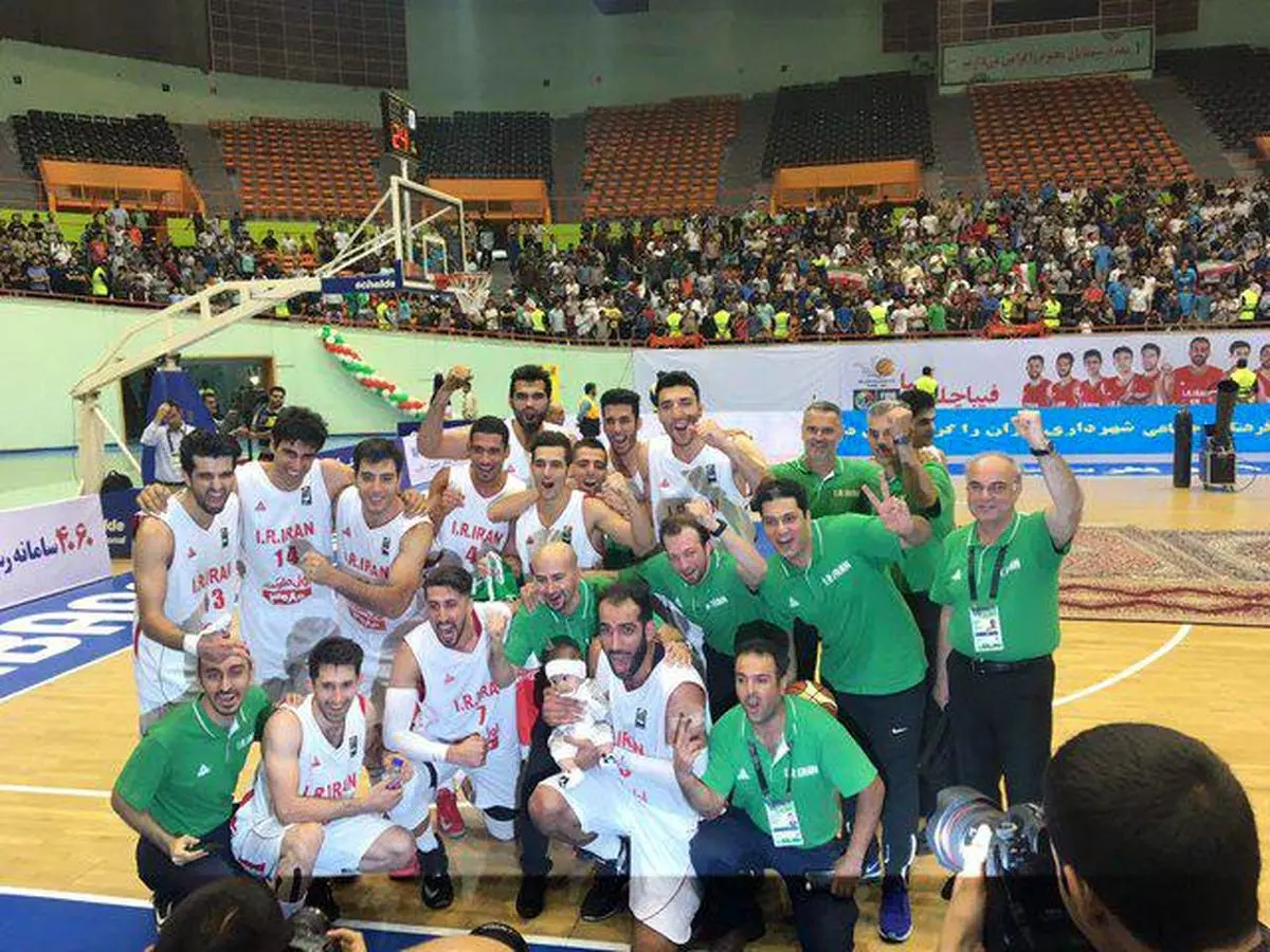 تبریک کمیته ملی المپیک به افتخارآفرینان تیم ملی بسکتبال