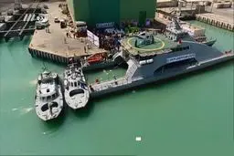 ۲ شناور ایرانی به ناوگان دریایی سپاه ملحق پیوست + مشخصات