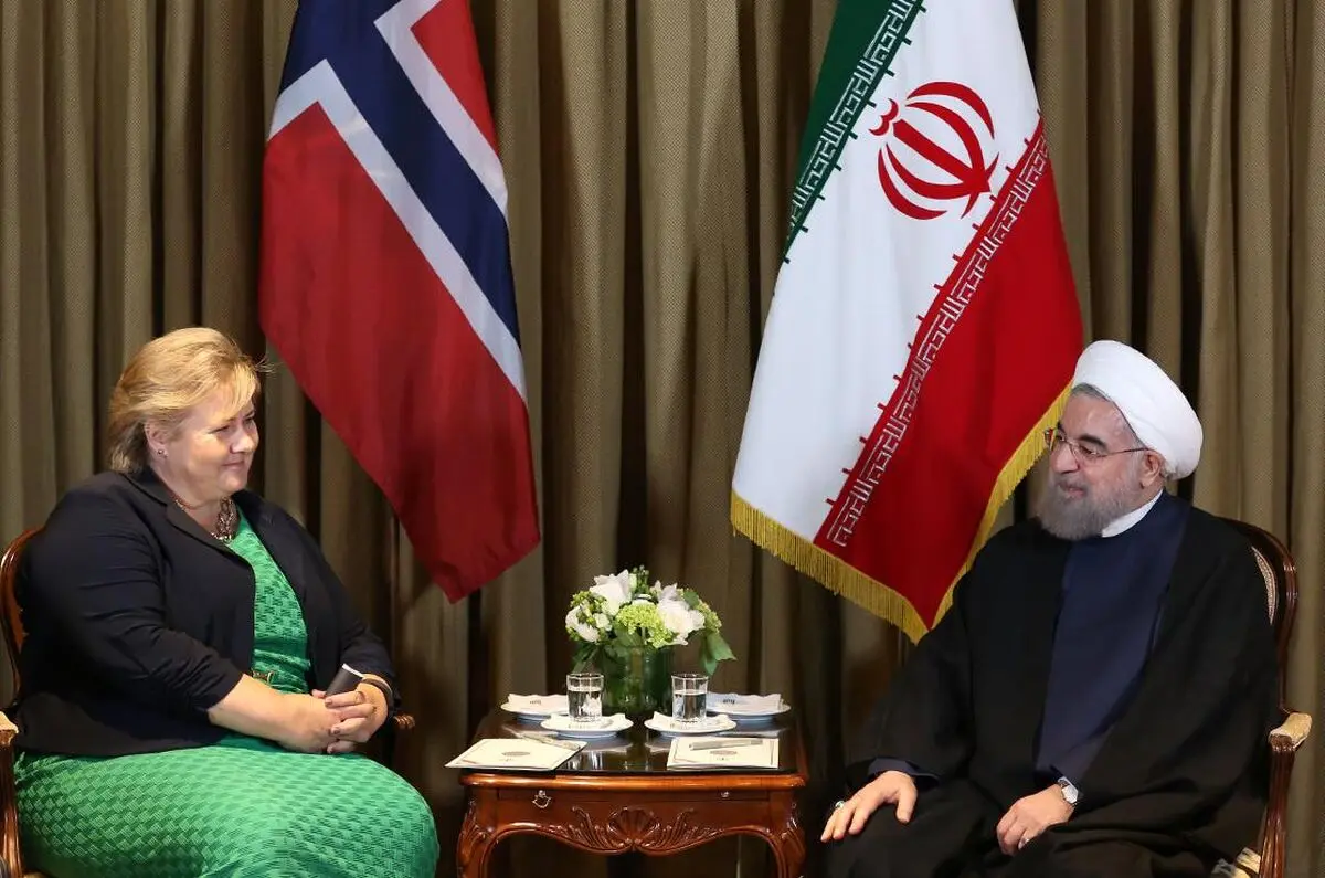 تأکید روحانی بر توسعه روابط و همکاری‌های بانکی تهران-اسلو