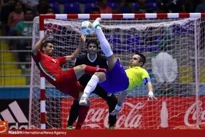 دیدار فوتسال ایران مقابل برزیل در جام جهانی