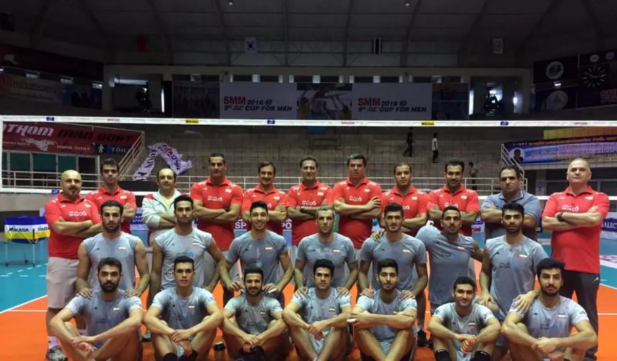 تیم والیبال "ب" ایران با پیروزی استارت زد